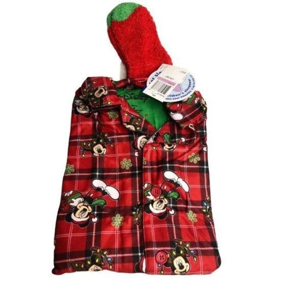AME Little & Big Boys 3-Pc. Mickey Mouse Pajamas